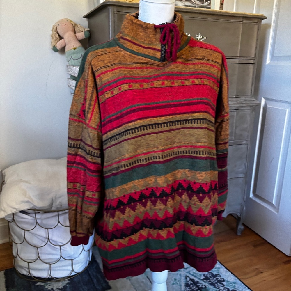 Pullover Sweater New York Style Medium